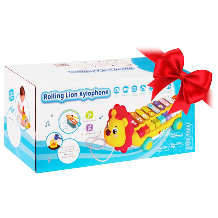 Zabawka interaktywna cymbałki organki pianinko Ricokids