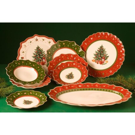 Talerz głęboki zielony Toy's Delight, 26 cm, Villeroy & Boch