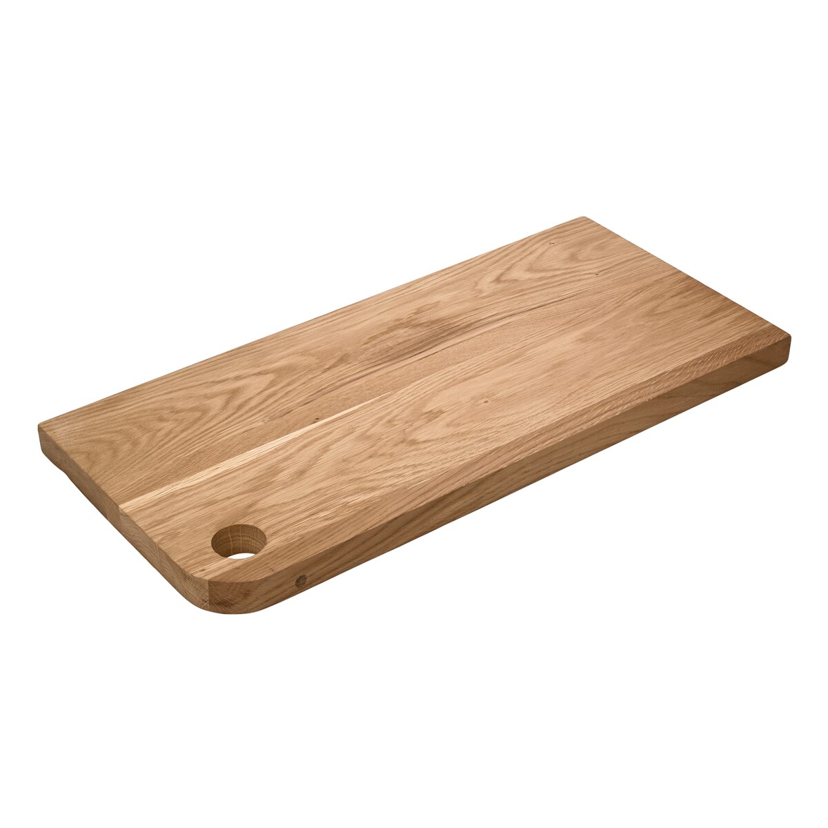 Verlo Deska dębowa z otworem 50x30x2,5 cm