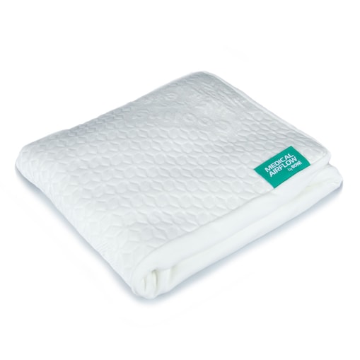 Prześcieradło chłodzące COOLING EFFECT z gumką 180x200 cm białe