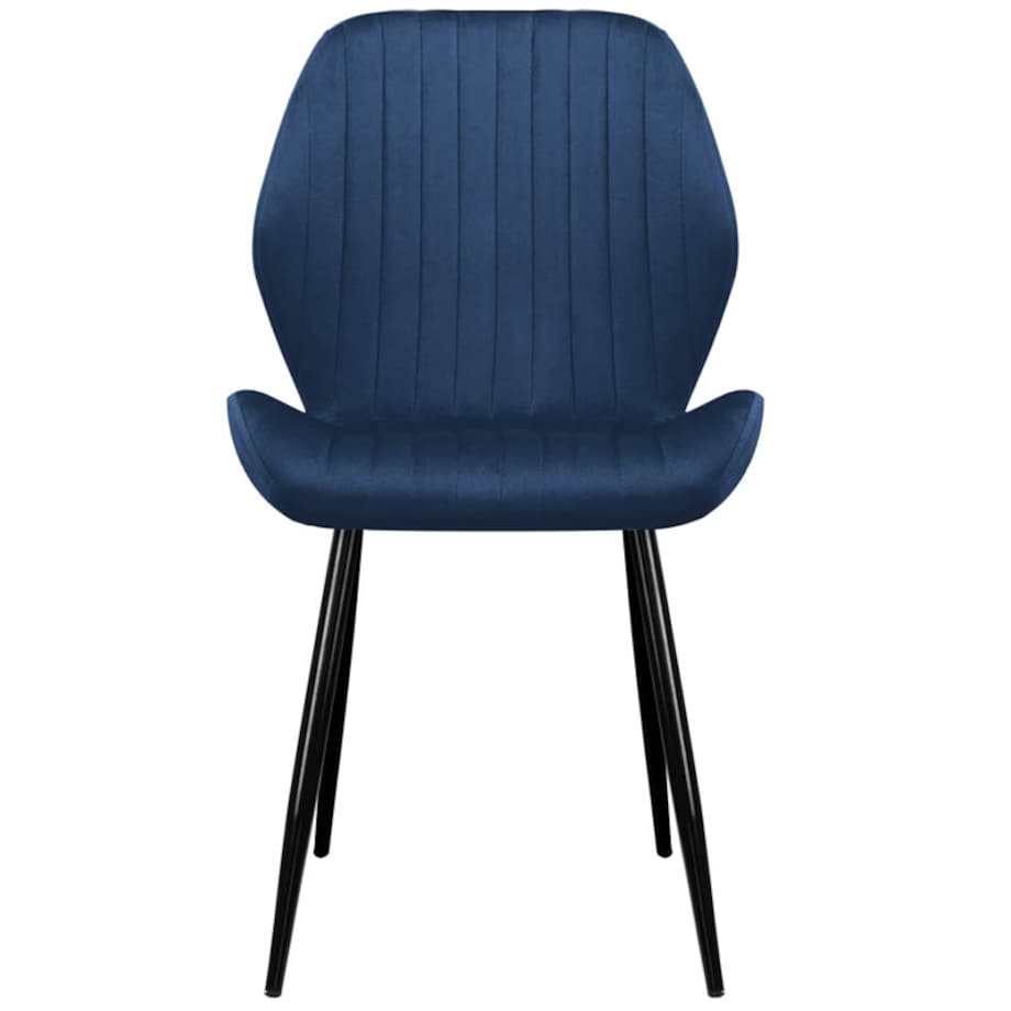 Krzesło tapicerowane welurowe do salonu jadalni nowoczesne