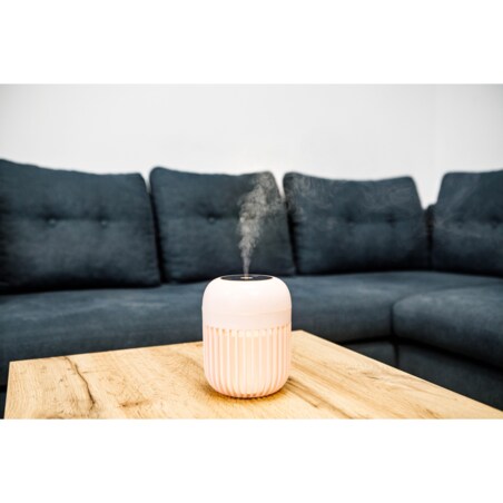 InnoGIO GIOhygro Light Nawilżacz Powietrza różowy z podświetleniem LED