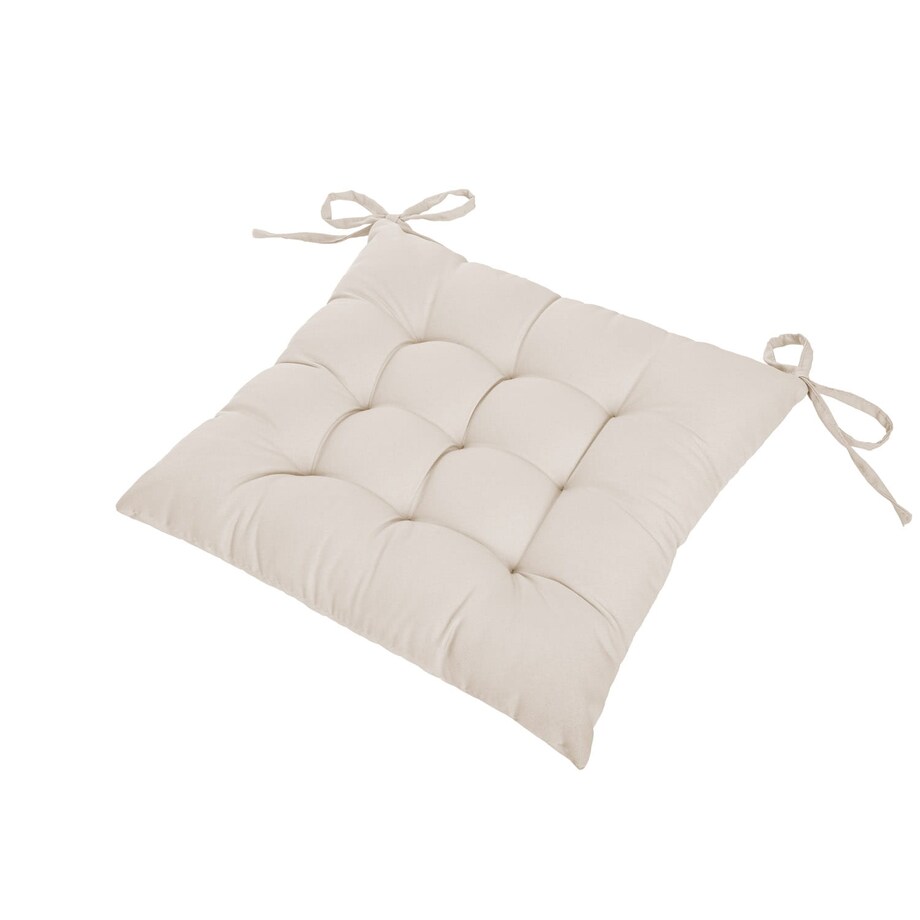 PODUSZKA NA KRZESŁO DO OGRODU WODOODPORRNA WIĄZANA PIKOWANA SIEDZISKO 40x40