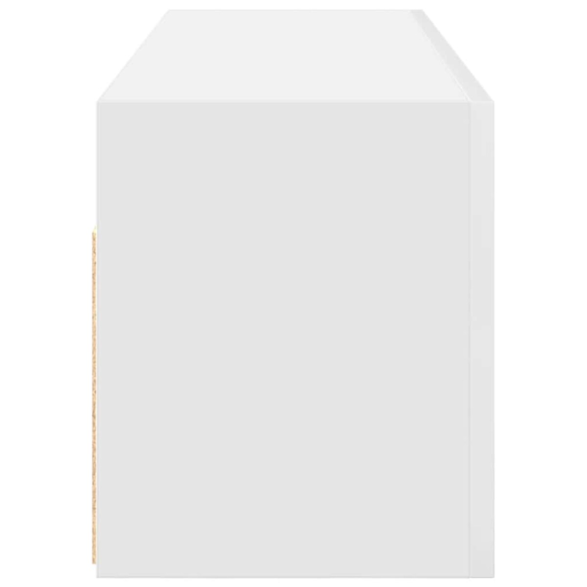 vidaXL Wisząca szafka łazienkowa, biała, 100x25x30 cm