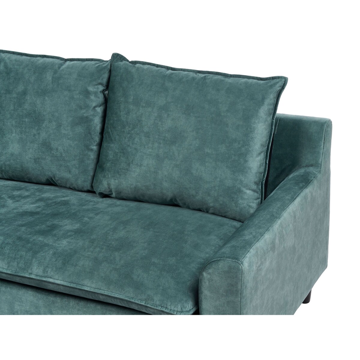 Narożnik ELVENES Lazurowy Welur