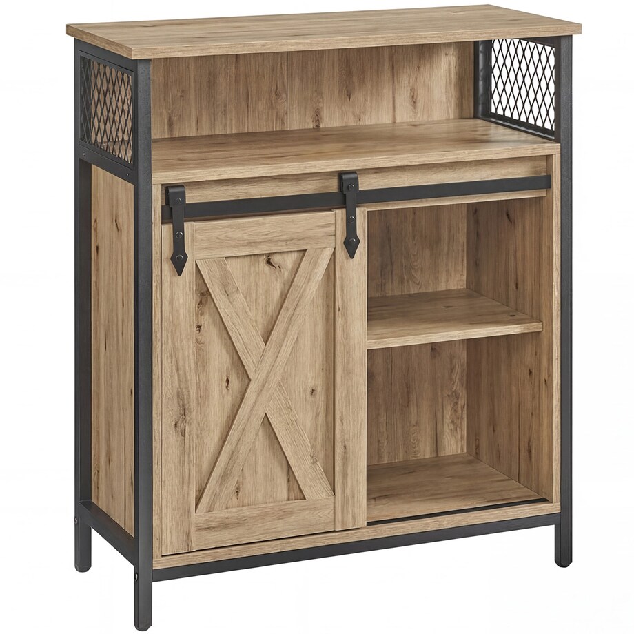 Komoda Artisan w nowoczesnym stylu dąb artisan, czarny