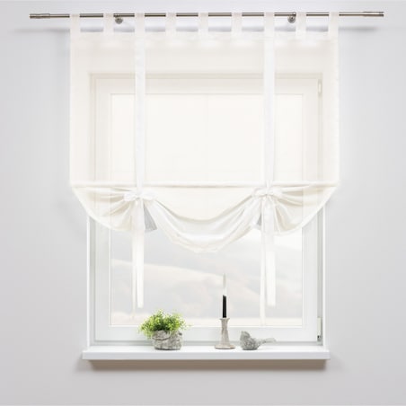 Roleta Roma 120x170 prześwitujący ecru