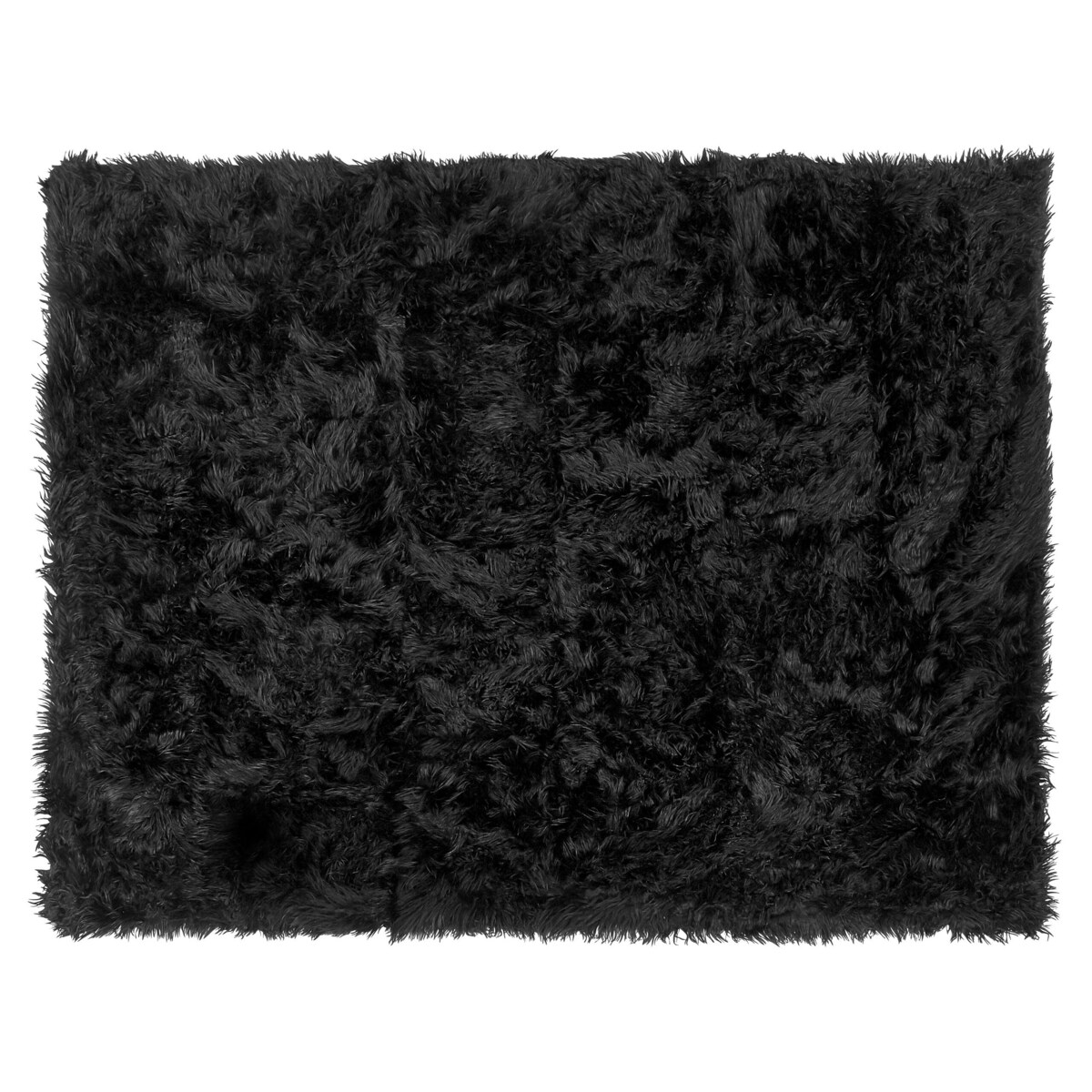 Narzuta na łóżko 150 x 200 cm czarna DELICE