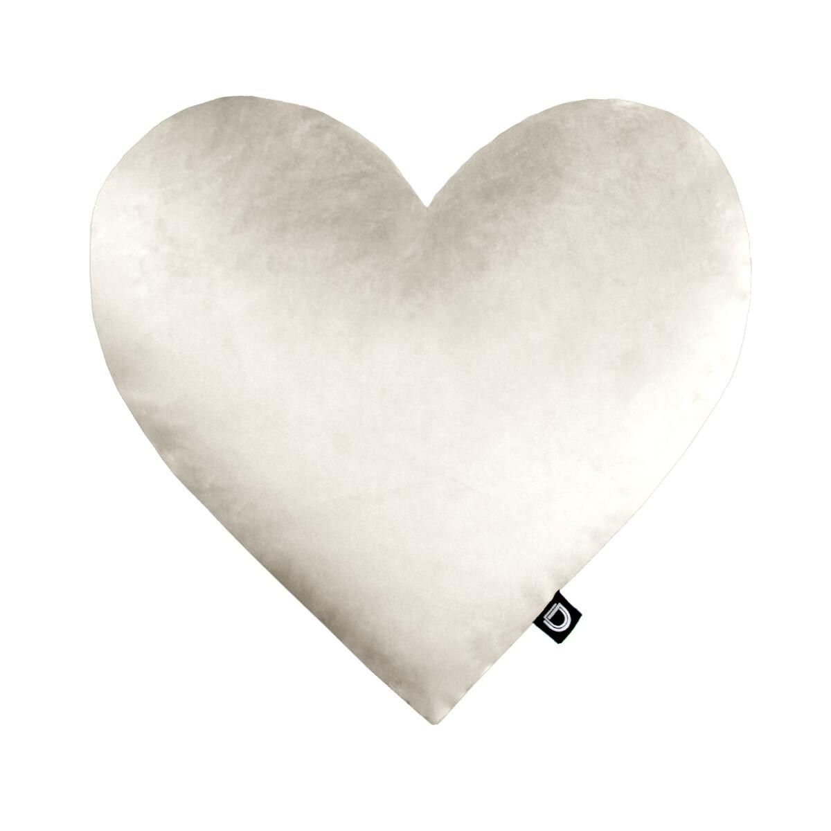 Poduszka VELVET VE2250 | kremowe serce
