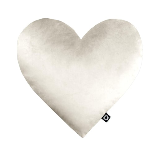 Poduszka VELVET VE2250 | kremowe serce