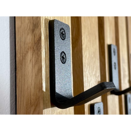 Drewniany wieszak na ubrania Lamele 98cm moduł 40cm