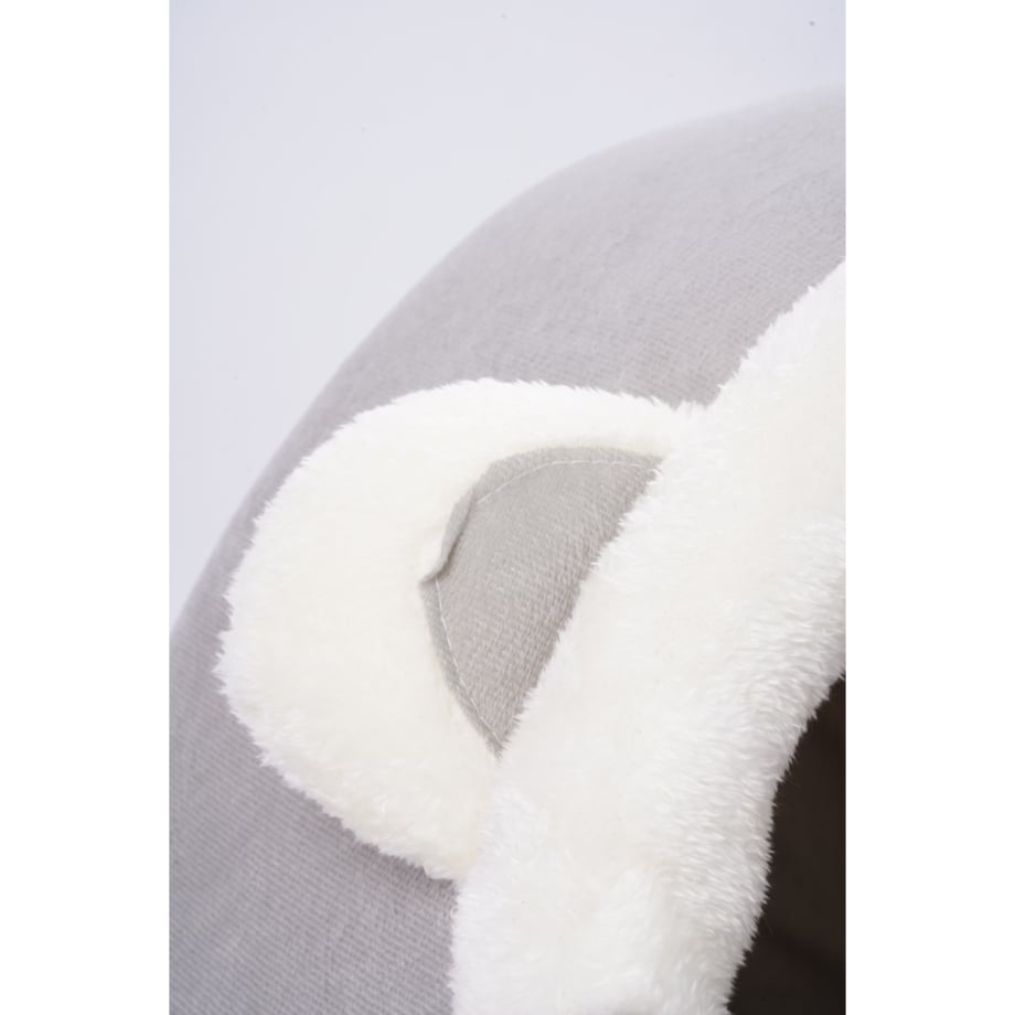 BUDKA DLA KOTA PSA buda legowisko domek MIĘKKIE POSŁANIE PLUSZOWE 45x37