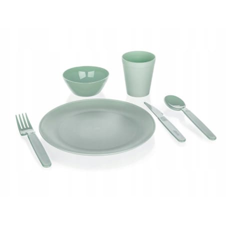 ZESTAW KEMPINGOWY PIKNIKOWY dla 4 os. w pudełku