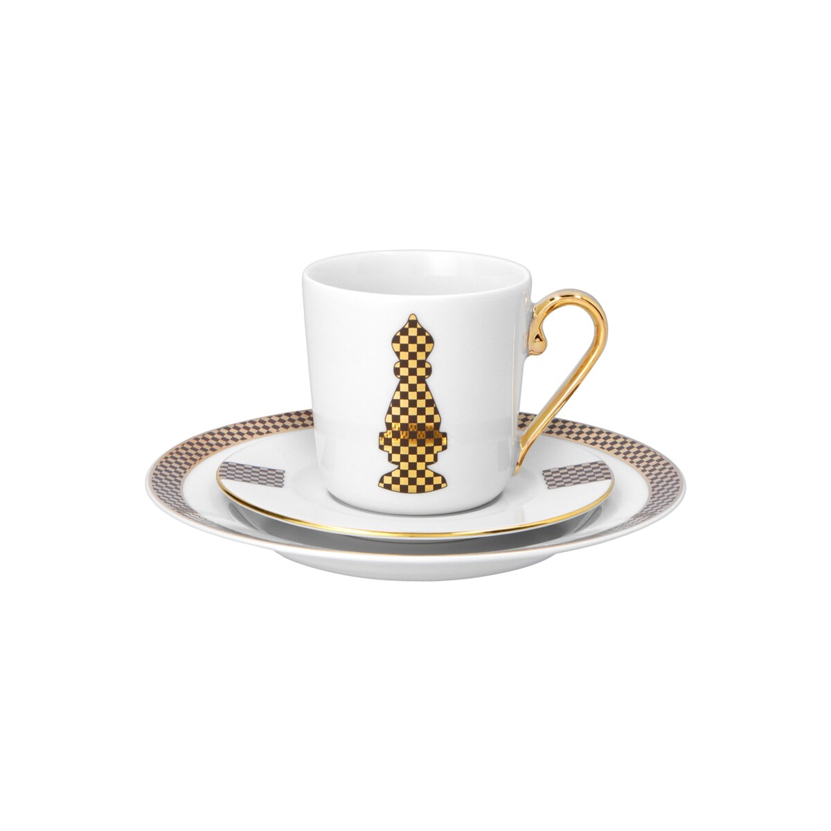 Zestaw do kawy dla 1 osoby 3 el. Jenny Gambit Król GX11