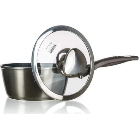 GARNEK RONDEL 16 cm 1,2 L kuchenny METALLIC premium banquet na prezent box