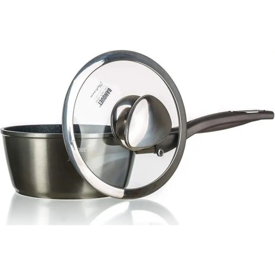 GARNEK RONDEL 16 cm 1,2 L kuchenny METALLIC premium banquet na prezent box