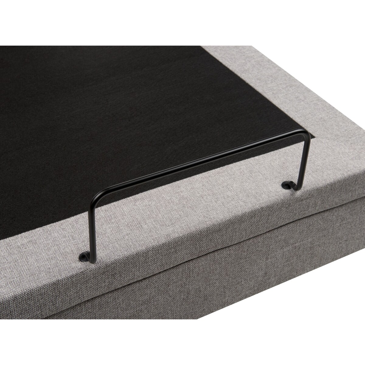 Łóżko regulowane bez zagłówka DUKE II 160 x 200 cm Jasnoszary