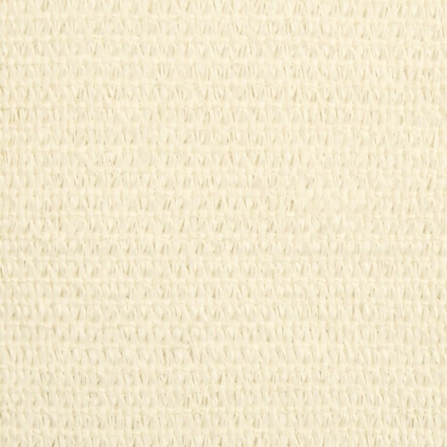 vidaXL Żagiel przeciwsłoneczny, 160 g/m², kremowy, 3x4x5 m, HDPE