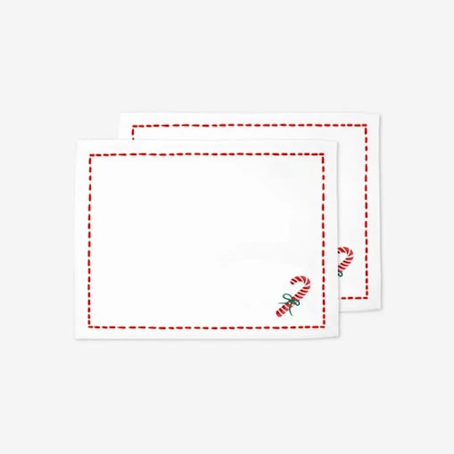 Podkładki świąteczne - Minimalistyczna laska