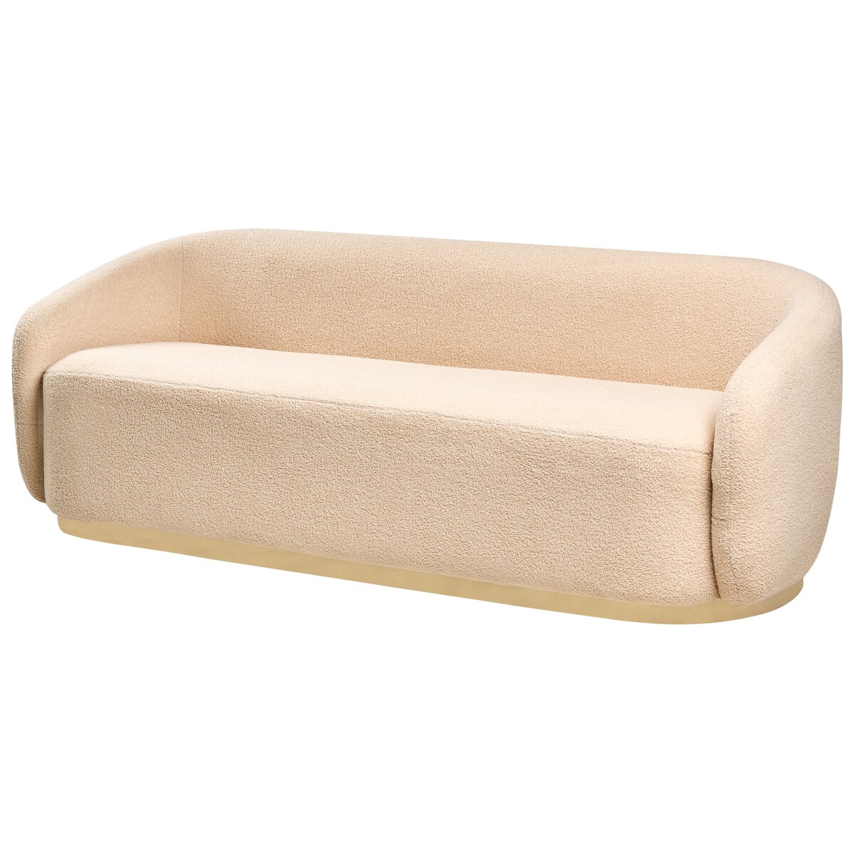 Sofa dla 2 osób SIPO Boucle Beżowy