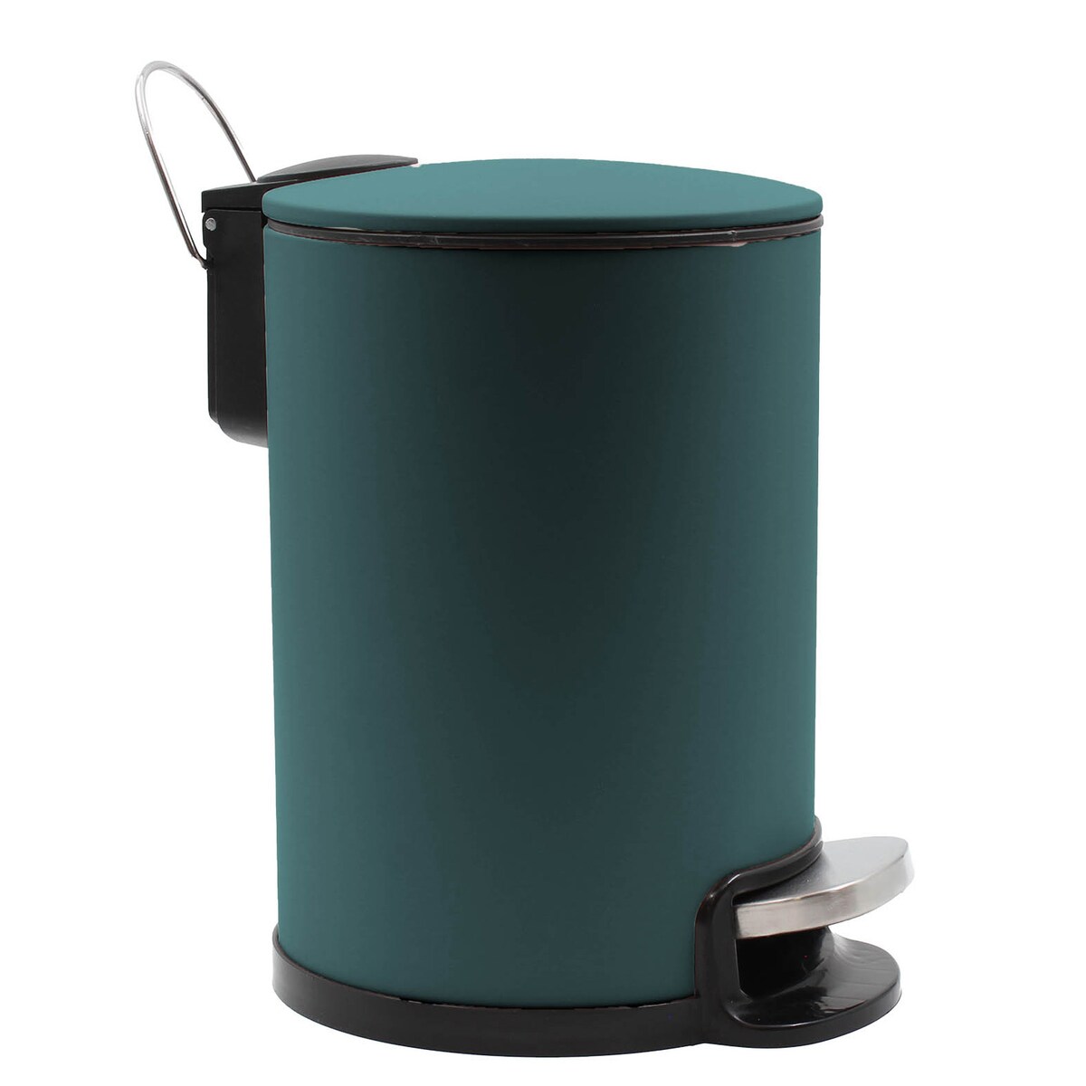 Kosz z pedałem METALINE, 3 l, wolnoopadający