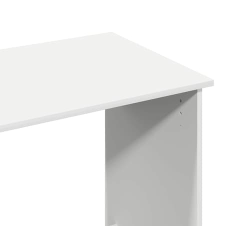 vidaXL Biurko, białe, 80x40x75 cm, materiał drewnopochodny