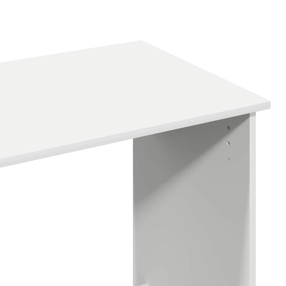 vidaXL Biurko, białe, 80x40x75 cm, materiał drewnopochodny