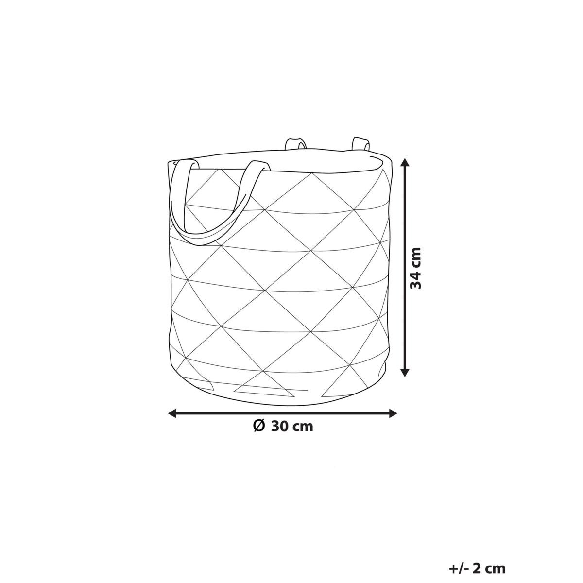 Kosz tekstylny wielokolorowy MADOLA