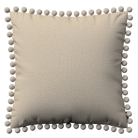 Poszewka Wera na poduszkę 45x45 jasny beż