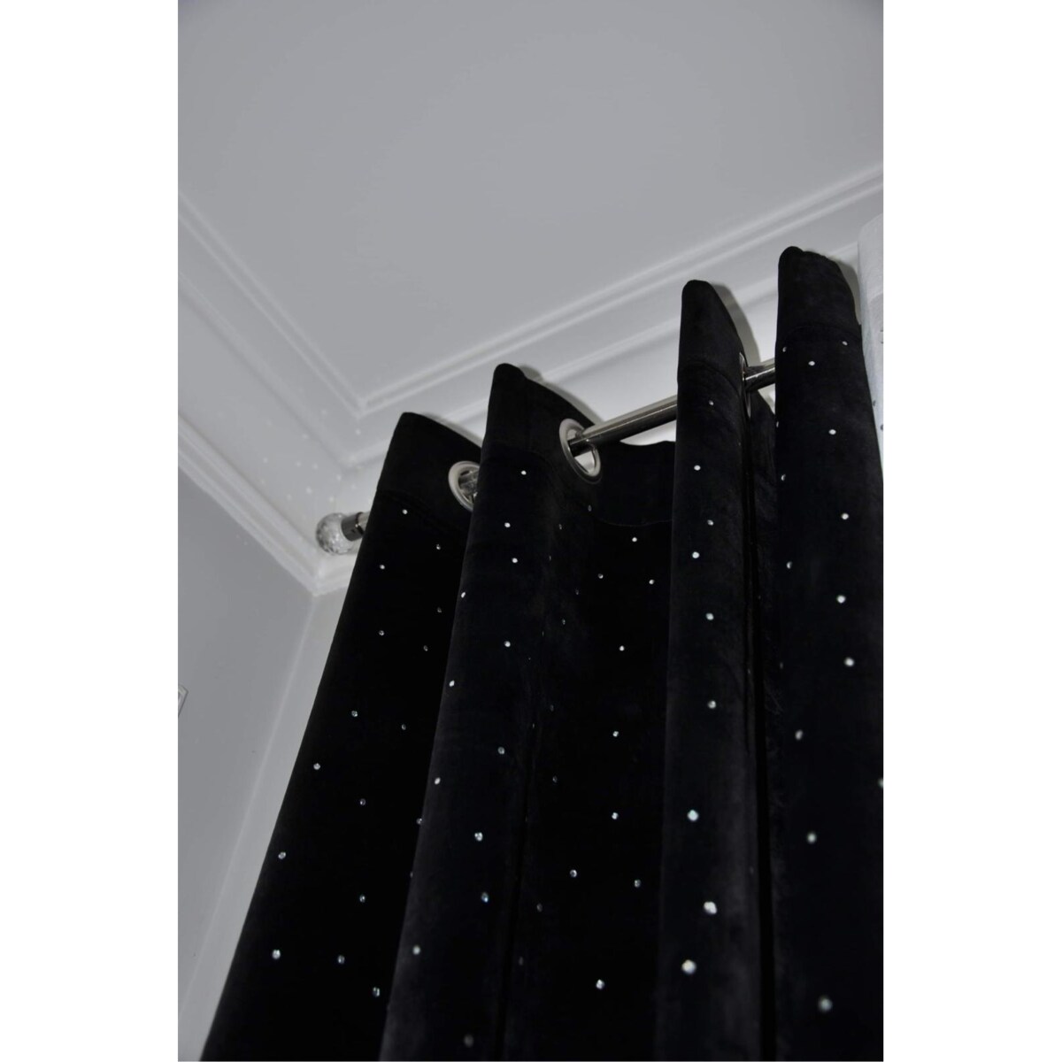 Zasłona welurowa Full Crystal 140x250 cm