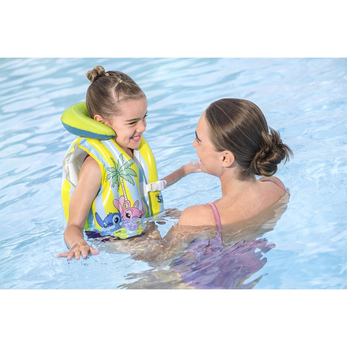 Kamizelka do nauki pływania Bestway 9104R dla dzieci pianka Stitch Disney