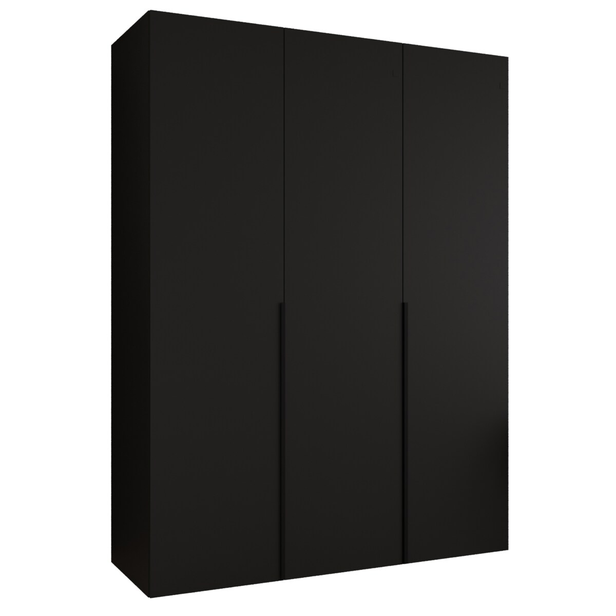 Szafa uchylna otwierana ALICANTE 1 150 wys. 202 cm Czarny + u. Czarny