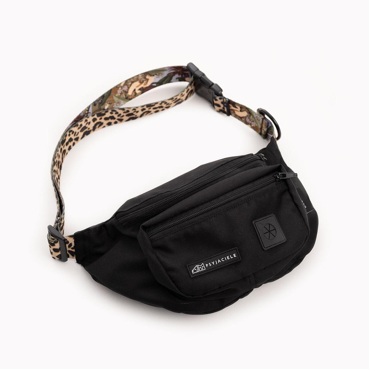 Czarna nerka spacerowa "Pantera mi kupi"