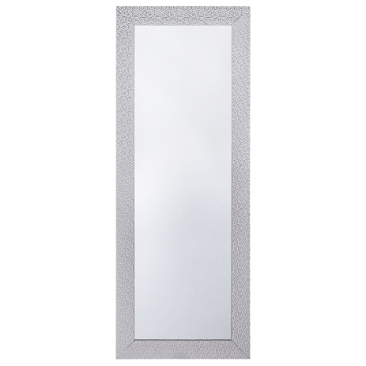 Lustro ścienne 50 x 130 cm srebrne MERVENT