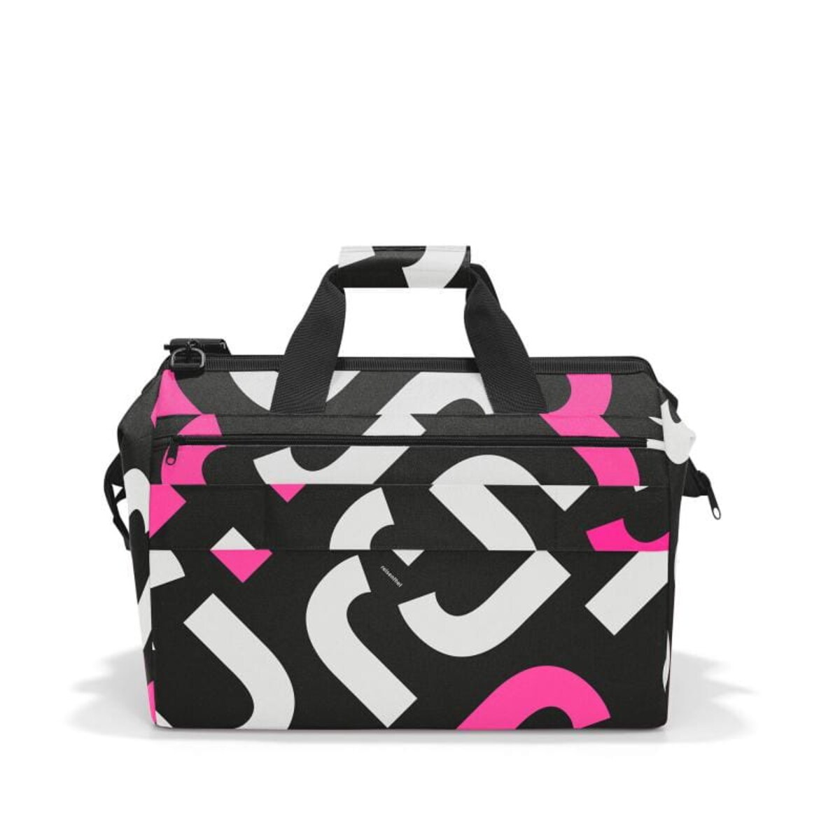 Torba allrounder L pocket signature bold pink