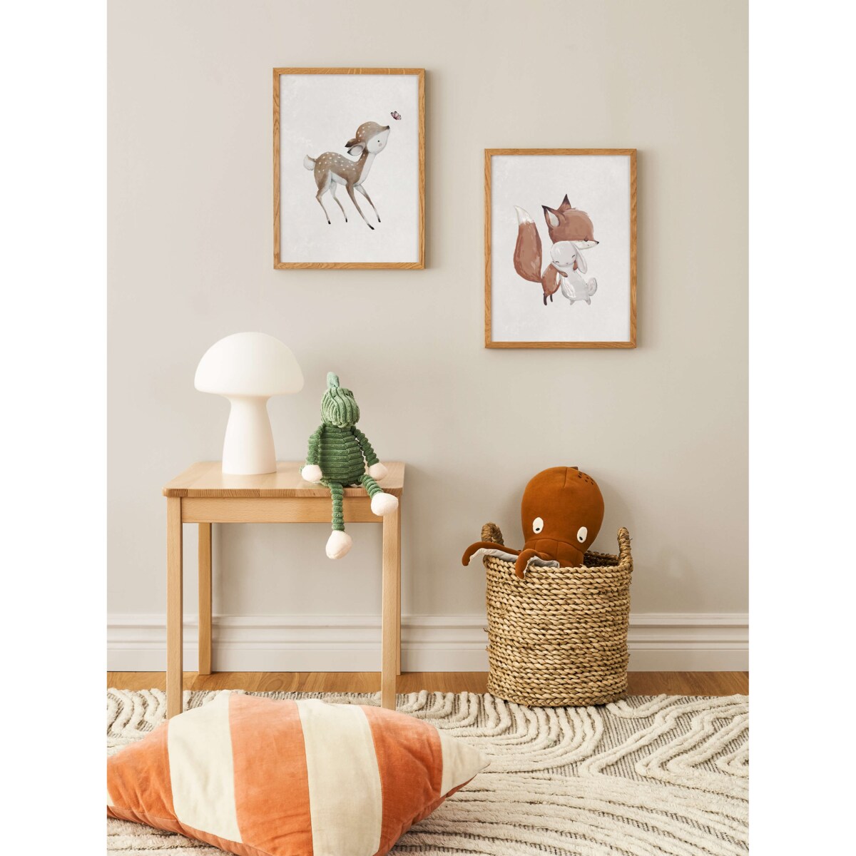 Poster Story, Plakat, Obraz - Sarenka z Motylkiem, wymiary 21 x 30 cm