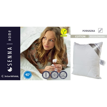 Poduszka regulowana 50x70 COTTON Senna Home