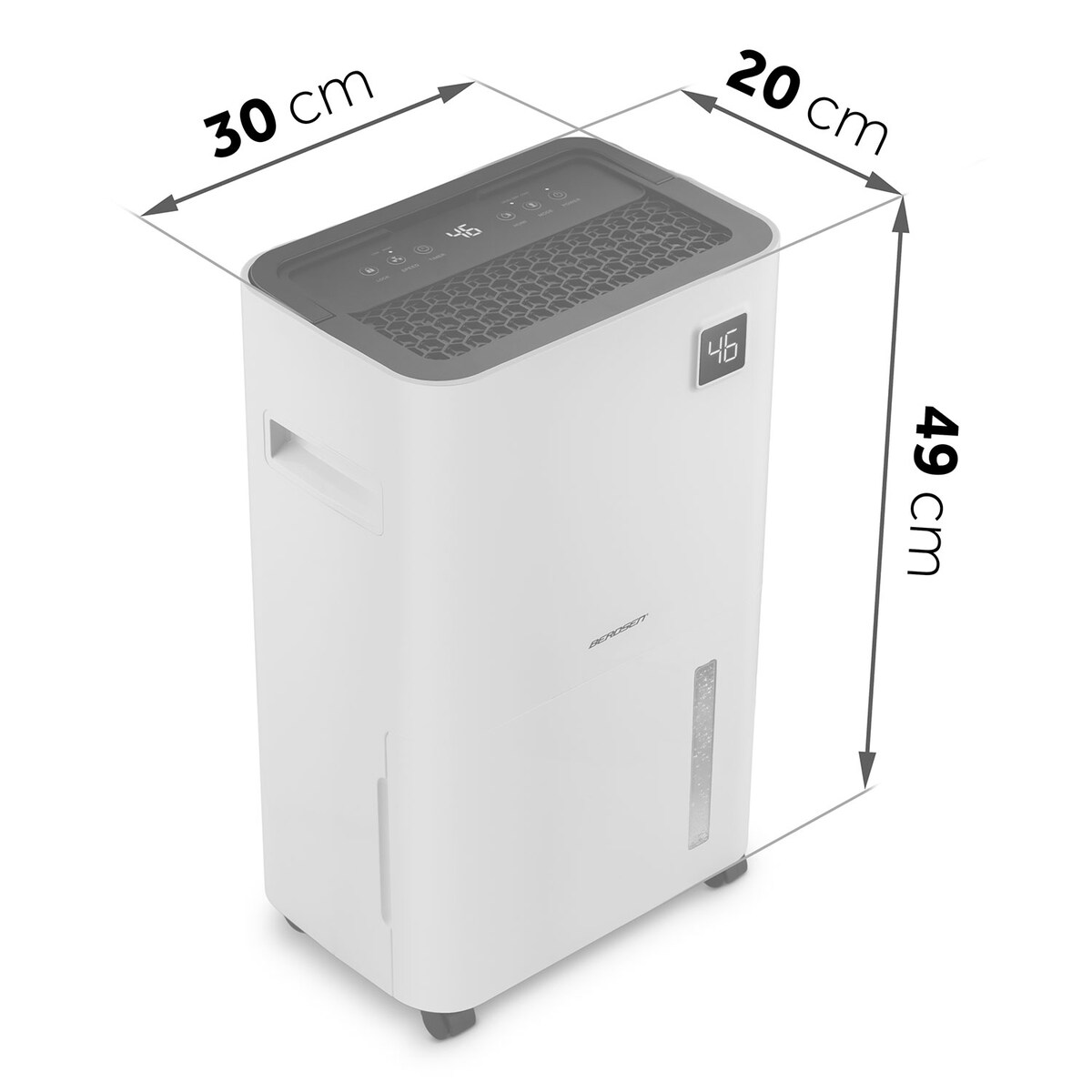 Osuszacz powietrza kompresorowy Berdsen pochłaniacz wilgoci 20l/24h 353400