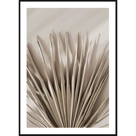 Poster Story, Plakat - Beżowa Palma No2, wymiary 21 x 30 cm