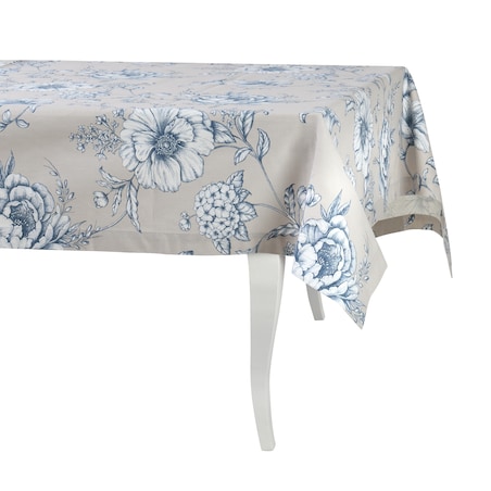 Obrus Blossom Blue - 130 cm x 250 cm