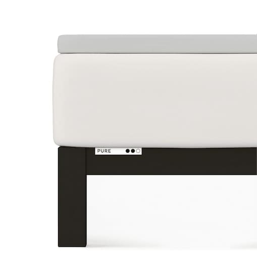 Prześcieradło Topper Schlafgut 180 x 200cm-200 x 220cm Gray Light 511