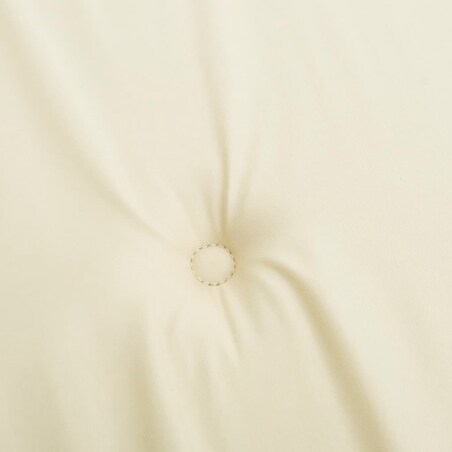 vidaXL Poduszki na krzesła ogrodowe, 2 szt., kremowe, 120x50x3 cm