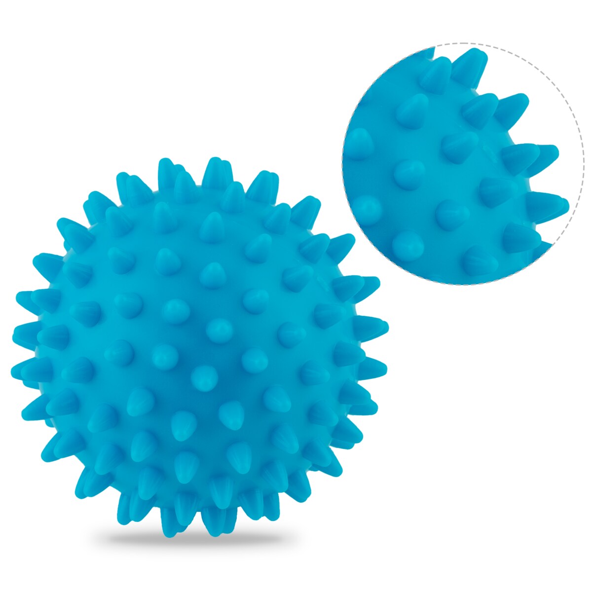 Piłka z kolcami do masażu fitness roller twarda Neo-Sport