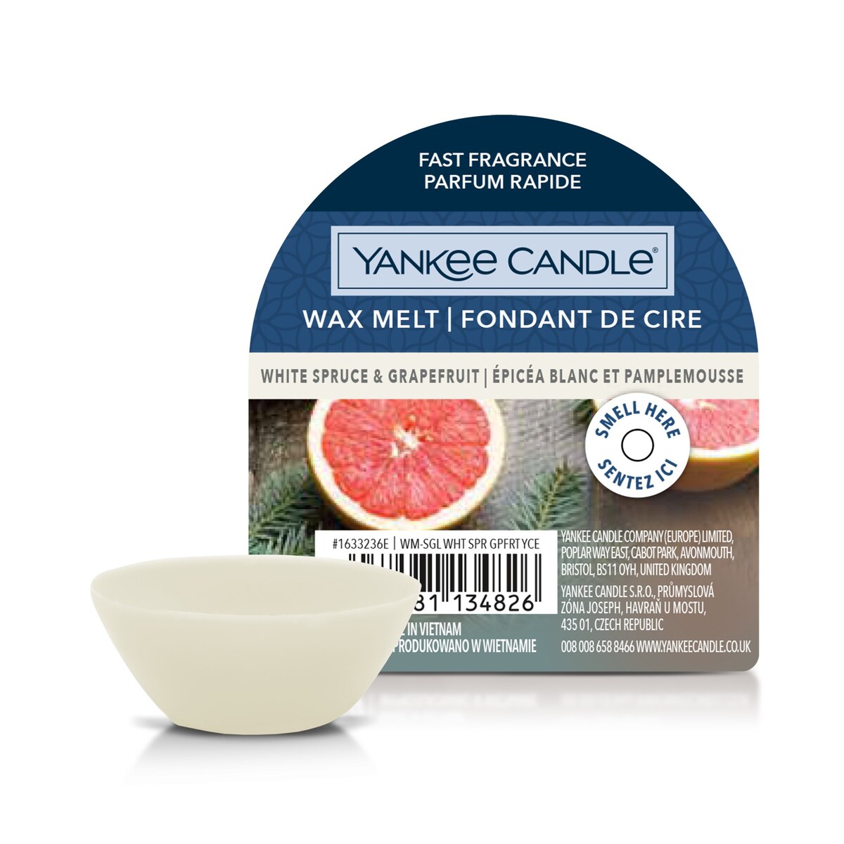Yankee Candle Wosk WHITE SPRUCE & GRAPEFRUIT