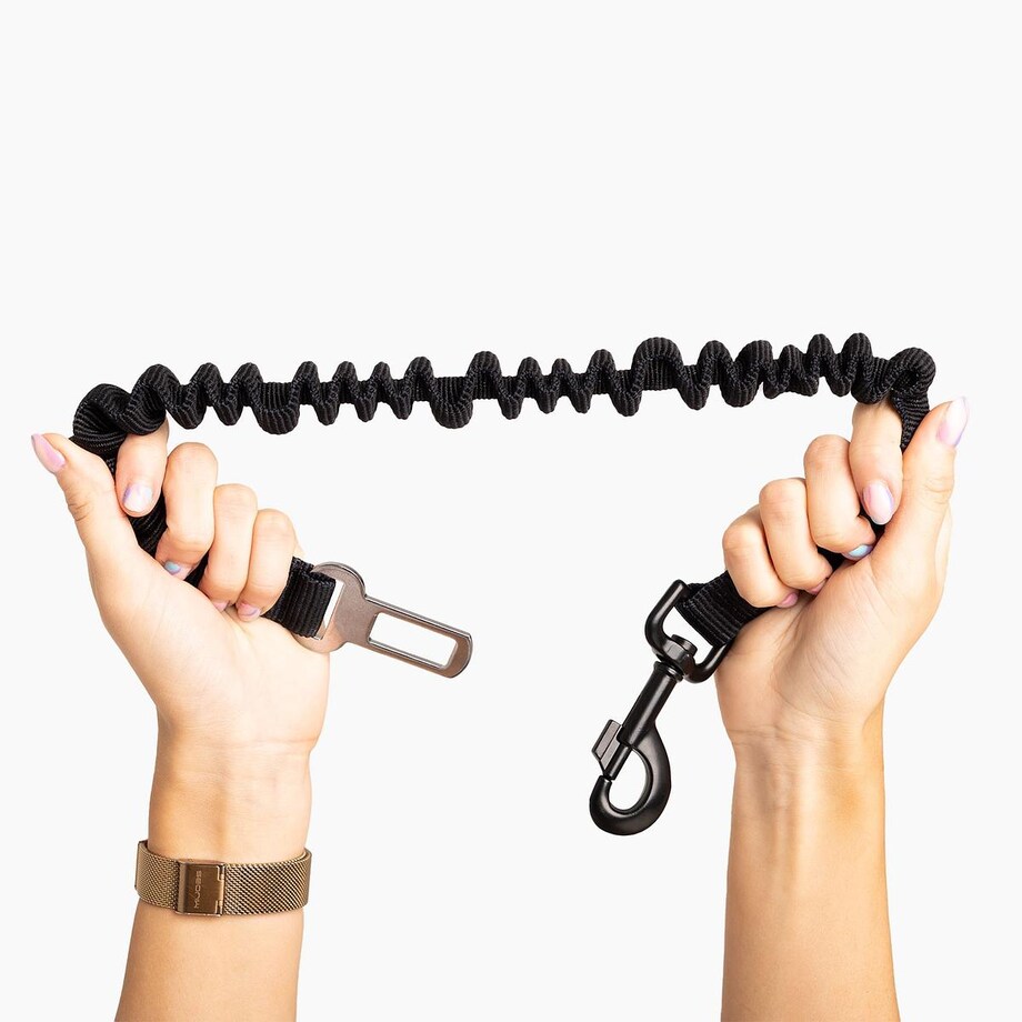 Pasy samochodowe z amortyzarotem "Pink AF" - Rodzaj: Mały karabinek