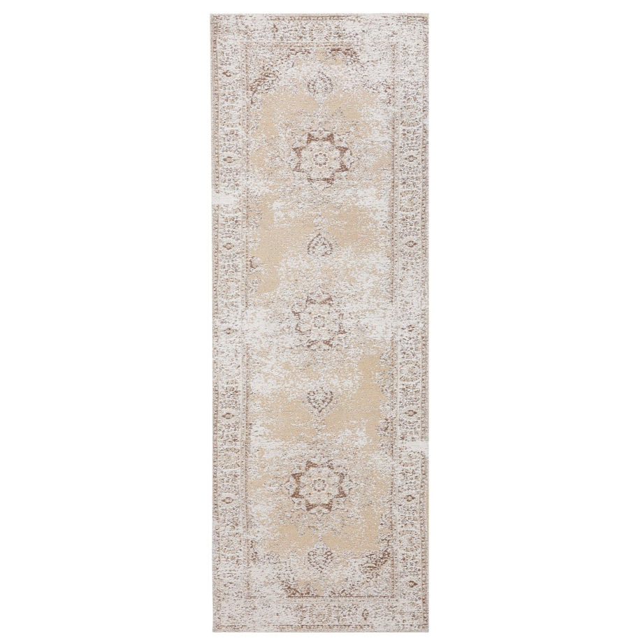 Dywan 60 x 180 cm beżowy ALMUS