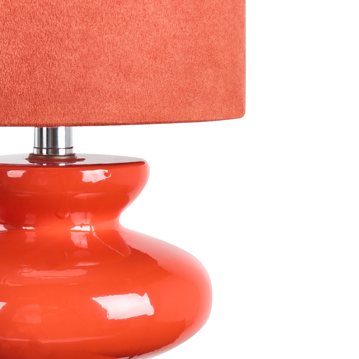 Lampa stołowa OTEROS Czerwony