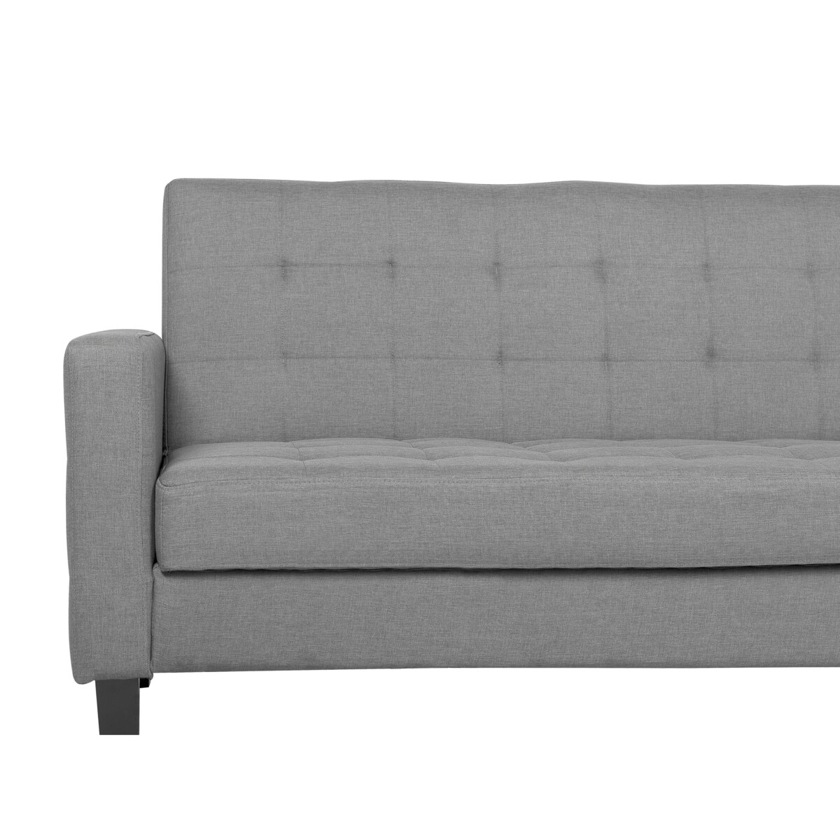 Sofa rozkładana jasnoszara VEHKOO