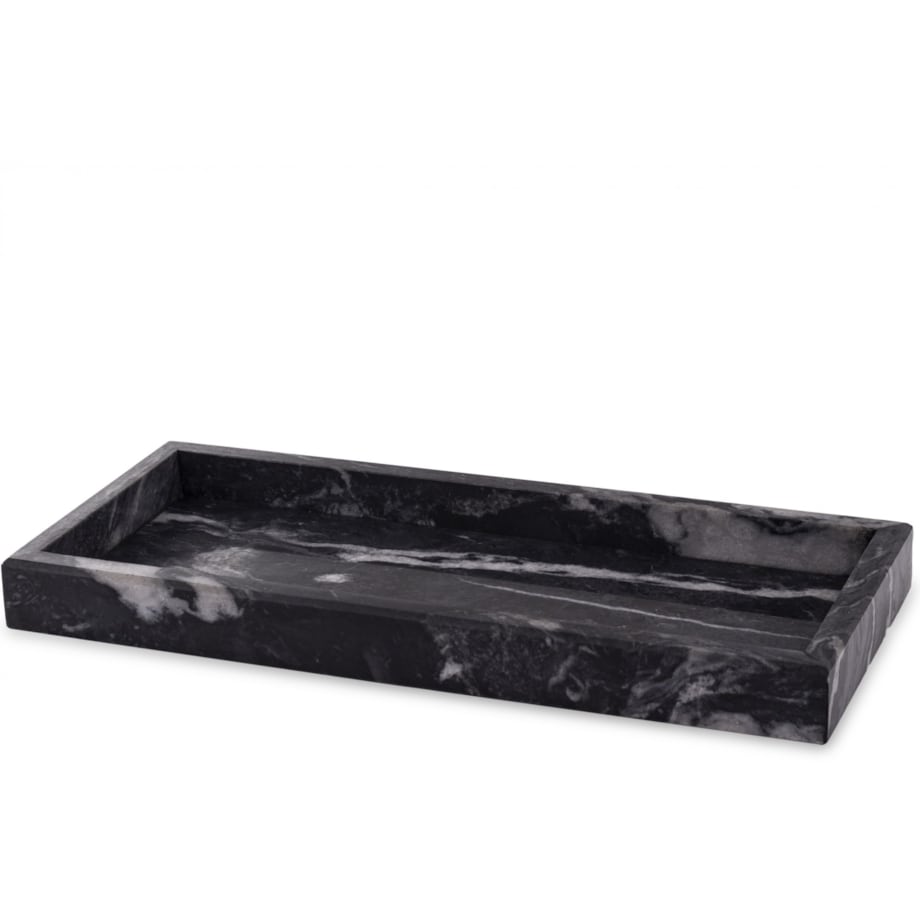 Taca dekoracyjna 30x13x3 cm MARMARILO ciemnoszara small