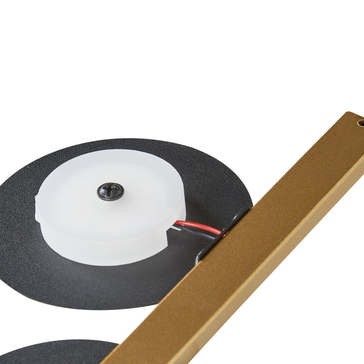 Lampa ścienna LED PARITA Czarny Metal